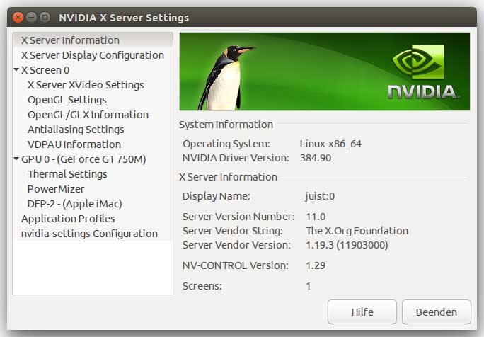 NVidia-Settings