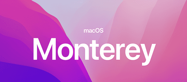 Screenshot von macOS Monterey