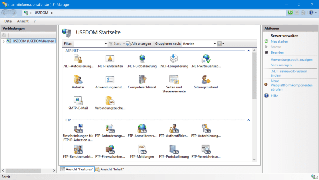 IIS-Manager